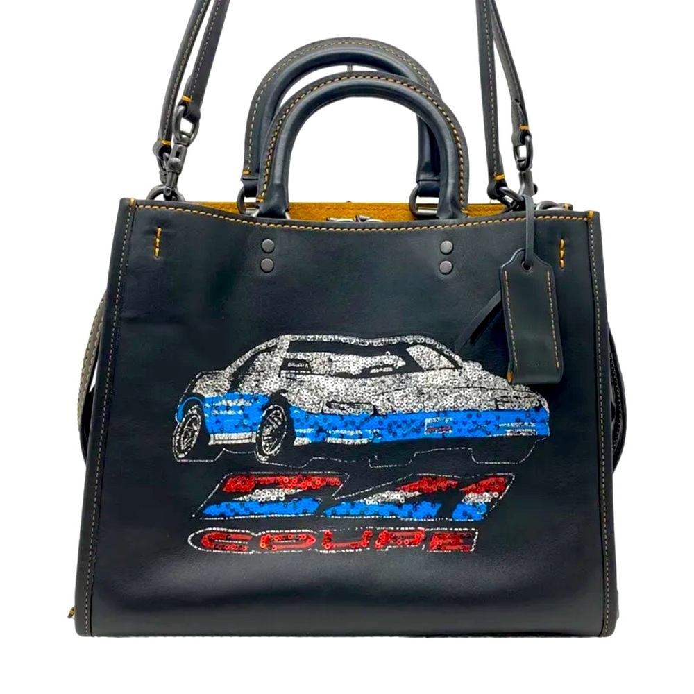 COACH ROGUE RACE CAR NWT (COACH 58151)
BLACK/BLACK COPPER Retail $898 - Picture 2 of 15